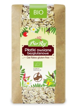 PŁATKI OWSIANE BEZGLUTENOWE BIO (POLSKA) 350 g - BIO RAJ