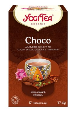 HERBATKA CZEKOLADOWA Z KAKAO (CHOCO) BIO (17 x 2,2 g) 37,4 g - YOGI TEA