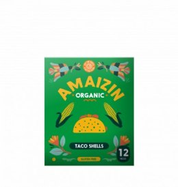 MUSZLE TACO BEZGLUTENOWE BIO (12 szt.) 150 g - AMAIZIN