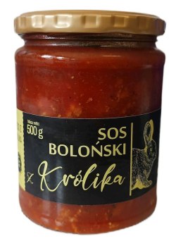 SOS BOLOGNESE Z KRÓLIKA BEZGLUTENOWY 500 g - AMCIU