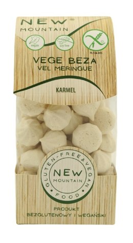 BEZY WEGAŃSKIE KARMELOWE BEZGLUTENOWE 50 g - NEW MOUNTAIN