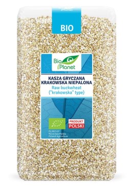 KASZA GRYCZANA KRAKOWSKA NIEPALONA BIO 1 kg - BIO PLANET