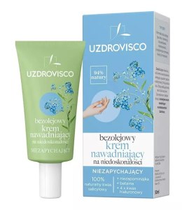 KREM DO TWARZY NAWADNIAJĄCY NA NIEDOSKONAŁOŚCI 50 ml - UZDROVISCO (BEZOLEJOWA)