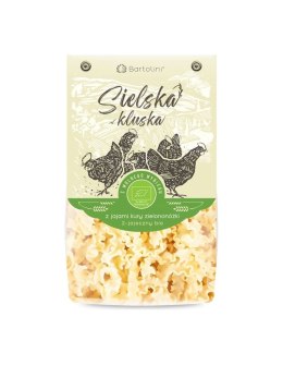 MAKARON (Z JAJ KURY ZIELONONÓŻKI) FALA BIO 250 g - BARTOLINI (SIELSKA KLUSKA)