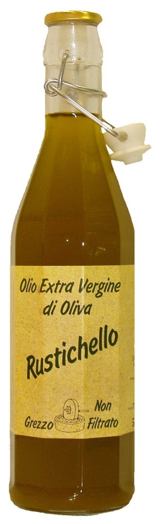 OLIWA Z OLIWEK EXTRA VIRGIN NIEFILTROWANA 1 L - RUSTICHELLO