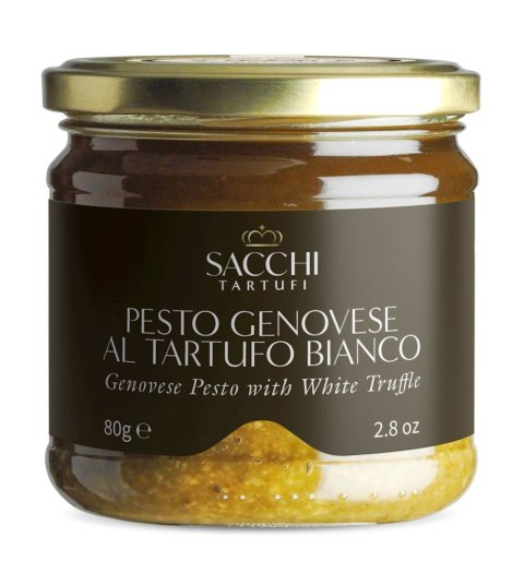 PESTO GENOVESE Z TRUFLĄ BIAŁĄ 80 g - SACCHI TARTUFI