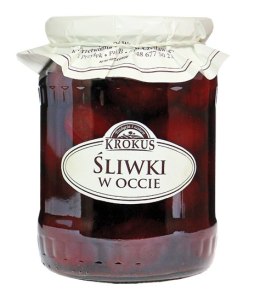 ŚLIWKI W OCCIE BEZGLUTENOWE 500 g (250 g) - KROKUS