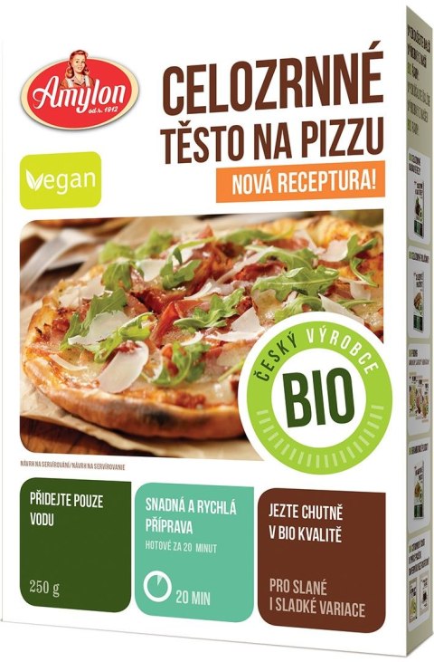 MIESZANKA NA CIASTO NA PIZZĘ BIO 250 g - AMYLON