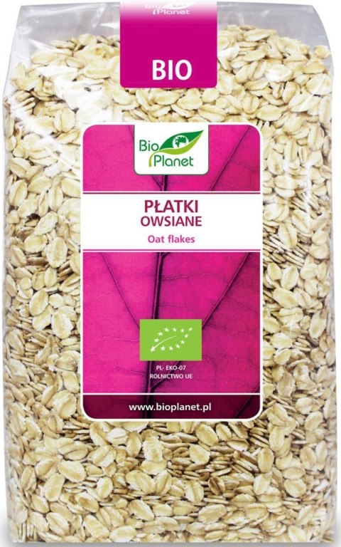 PŁATKI OWSIANE BIO 600 g - BIO PLANET