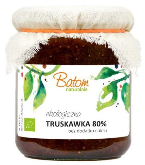 TRUSKAWKA 80 % BIO 260 g - BATOM