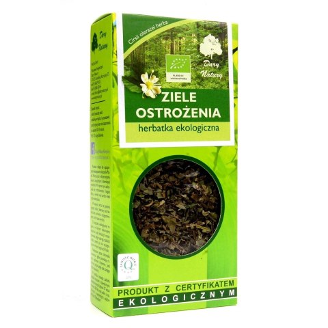 HERBATKA ZIELE OSTROŻENIA BIO 25 g - DARY NATURY