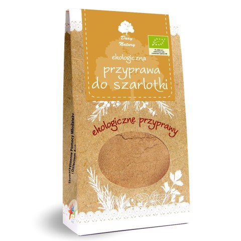 PRZYPRAWA DO SZARLOTKI BIO 50 g - DARY NATURY